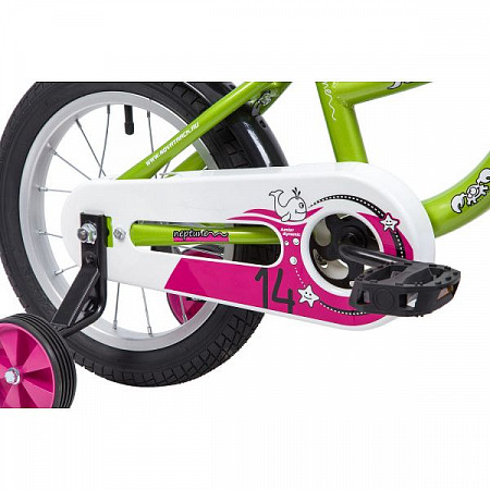 Велосипед Novatrack Neptune 14" (2019) Green 143NEPTUN.GN9