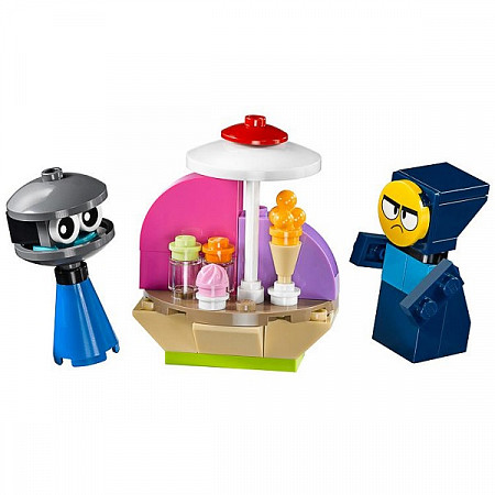 На картинке изображен Конструктор LEGO Unikitty Коробка для творческого конструирования Королевство 41455 Конструктор LEGO Unikitty Коробка для творческого конструирования Королевство 41455