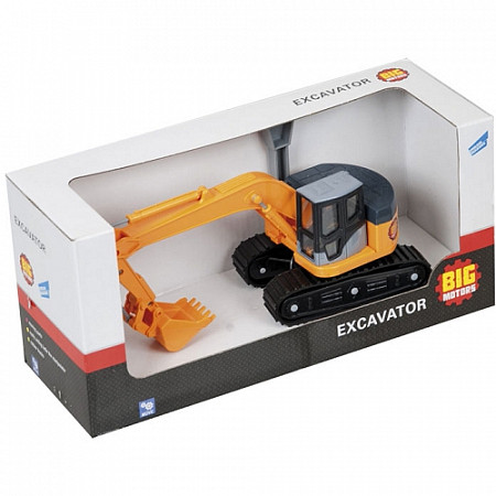 Игрушка Big Motors Строительная машина Мини-экскаватор 32502