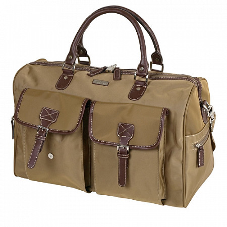 На картинке изображен Дорожная сумка Polar 8121д beige Дорожная сумка Polar 8121д beige