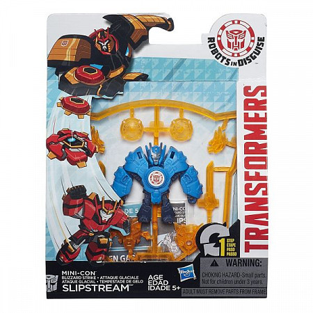 Трансформер Transformers Robots in Disguise Mini-Con Blizzard Strike Slipstream (B0763)