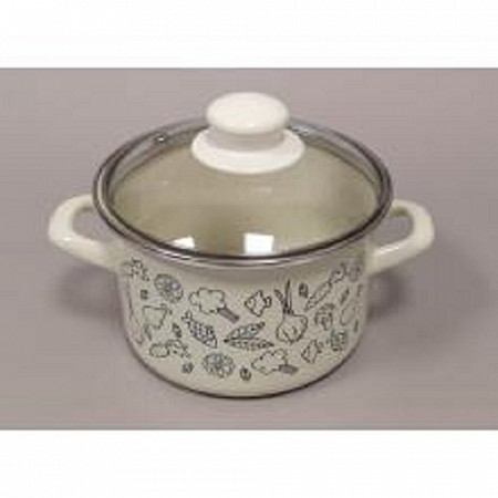 Кастрюля со стеклянной крышкой 3341229 3,0л