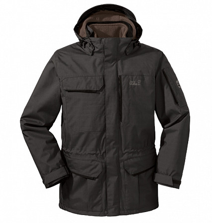 На картинке изображен Куртка Jack Wolfskin Northern Lights хаки Куртка Jack Wolfskin Northern Lights хаки