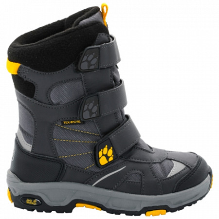 На картинке изображен Сапоги детские Jack Wolfskin Boys Snow Diver Texapore burly yellow XT Сапоги детские Jack Wolfskin Boys Snow Diver Texapore burly yellow XT