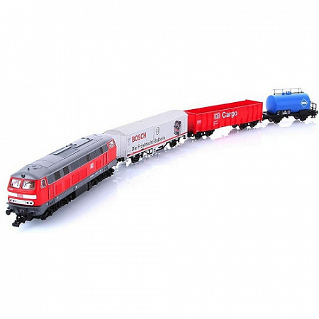 На картинке изображен Игровой набор Piko Грузовой дизельный поезд 57151 Игровой набор Piko Грузовой дизельный поезд 57151
