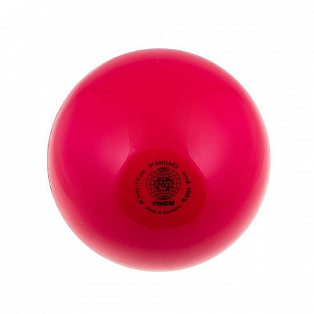 Мяч для художественной гимнастики Indigo d19 400 гр red