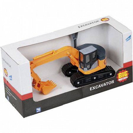 Игрушка Big Motors Строительная машина Мини-экскаватор 32502