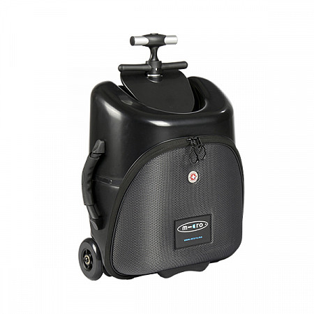 Чемодан-самокат Micro Lazy Luggage ML0011 Black