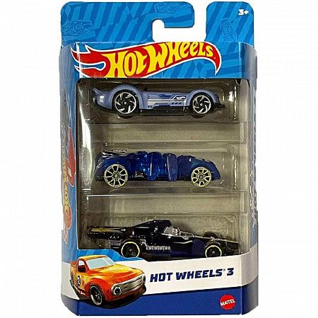 Набор машинок Hot Wheels 3 шт. (K5904 №73)