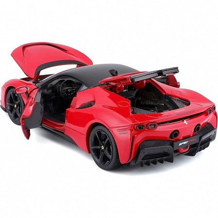 Машинка Bburago Ferrari SF90 Stradale (18-16015) red