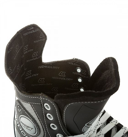 Коньки хоккейные Спортивная коллекция Profy Lux 5000 Black