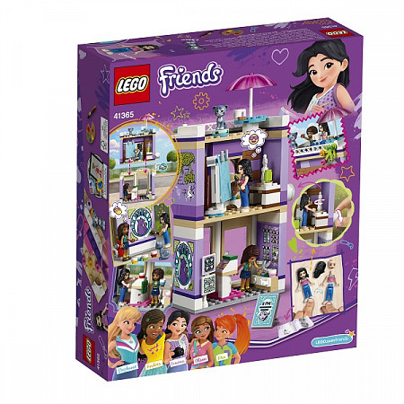 Конструктор LEGO Friends Художественная студия Эммы 41365