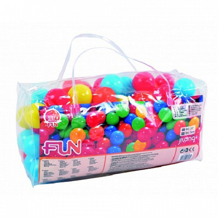 На картинке изображен Мячики для игры Jilong Soft-Feel Air Filled Play Balls JL290001N Мячики для игры Jilong Soft-Feel Air Filled Play Balls JL290001N