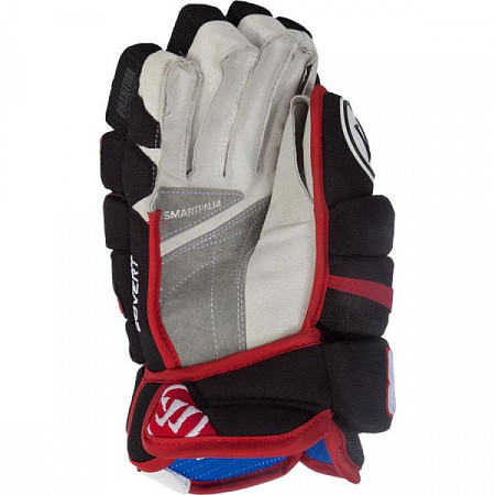 Перчатки хоккейные Warrior Covert QR Pro Black/Red JR