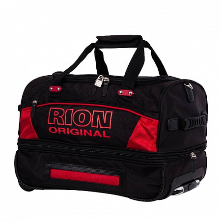 На картинке изображен Дорожная сумка Rion А143 black/red Дорожная сумка Rion А143 black/red