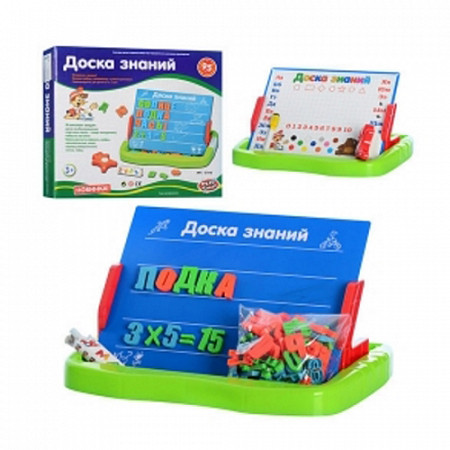 На картинке изображен Двухсторонняя магнитная доска для рисования Play Smart Доска знаний 0708 Двухсторонняя магнитная доска для рисования Play Smart Доска знаний 0708