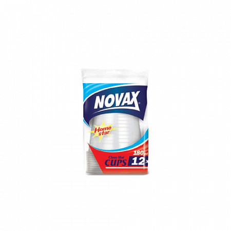 Стаканы Novax для холодных и горячих напитков 180 мл 12 шт 2095NV