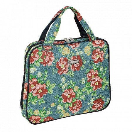 На картинке изображен Сумка-папка Polar П7118 Flowers green Сумка-папка Polar П7118 Flowers green