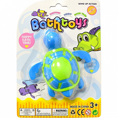 Игрушка для ванной Hyq Черепашка: шустрый пловец (заводная) 557X