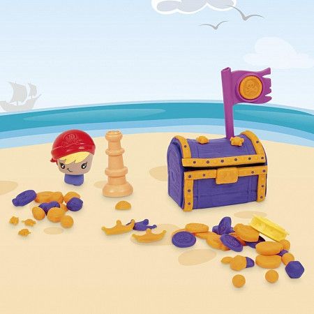 Игровой набор Play-Doh Bilder Приключения Сокровище (F0362 F0487)