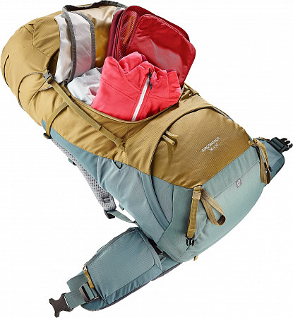 Рюкзак Deuter Aircontact 55+10 3320321-6206 clay/teal (2021)