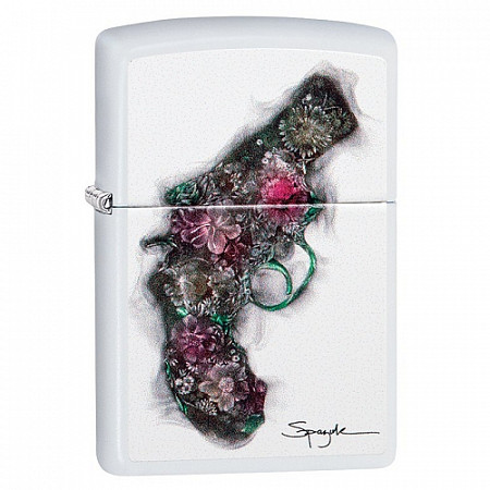 Зажигалка Zippo Spazuk Gun of Flowers 29894