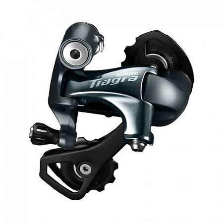 На картинке изображен Переключатель задний Shimano Tiagra RD 4700 10 скоростей, RD-4700SS Переключатель задний Shimano Tiagra RD 4700 10 скоростей, RD-4700SS