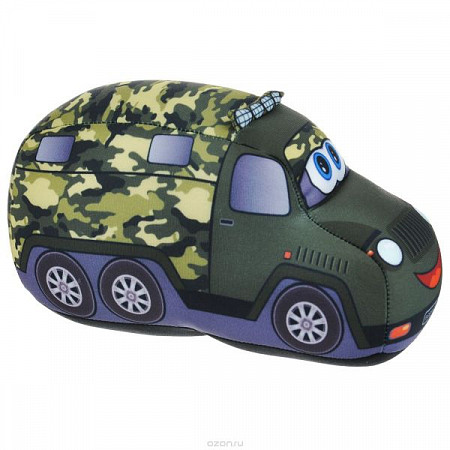 Игрушка-антистресс СмолТойс "Служебная машина Военная" 2820/ЦВ/18