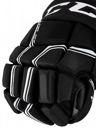Перчатки хоккейные CCM Quicklite 270 Sr Black/White