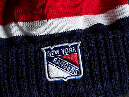 Шапка Atributika&Club NHL New York Rangers 59141 navy/red