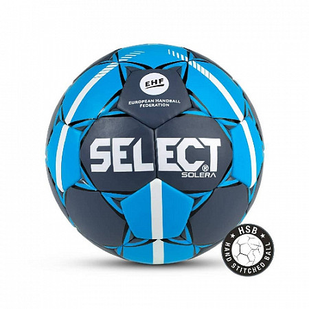 Мяч гандбольный Select Solera IHF №3 grey/blue