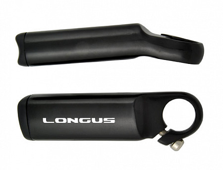 Рожки руля Longus Ergo 3 Al 110 мм (Black) 398248