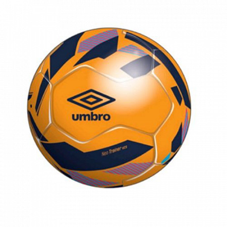 Мяч футбольный Umbro Neo Trainer р.5 20952U-GLD yellow/blue/orange