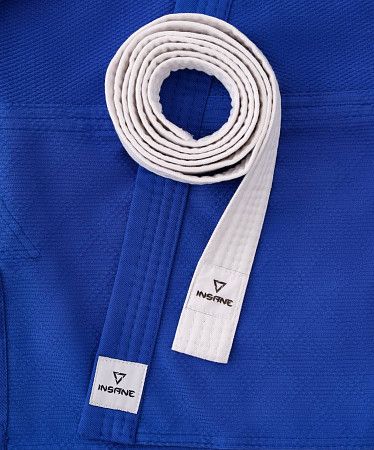 На картинке изображен Кимоно для дзюдо Insane TRAINING IN22-JD400 хлопок 6/190 blue Кимоно для дзюдо Insane TRAINING IN22-JD400 хлопок 6/190 blue