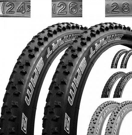 На картинке изображен Покрышка Schwalbe Smart Sam 27.5"x2.10, 67TPI 11100791.01 Покрышка Schwalbe Smart Sam 27.5"x2.10, 67TPI 11100791.01