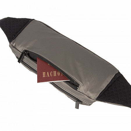 На картинке изображен Сумка на пояс Polar 18250 black Сумка на пояс Polar 18250 black