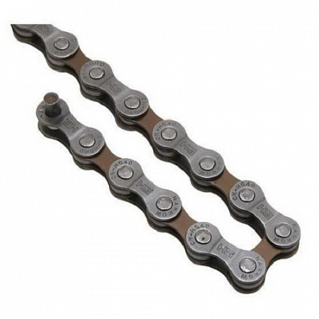 На картинке изображен Цепь Shimano CN-HG40 116-звен. С замком SM-UG51 89306B Цепь Shimano CN-HG40 116-звен. С замком SM-UG51 89306B