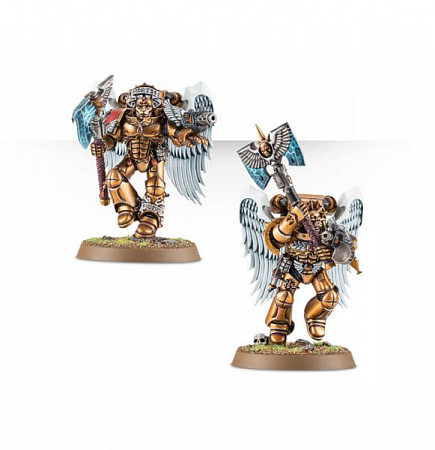 На картинке изображен Фигурки Games Workshop Warhammer: Blood Angels Sanguinary Guard 41-08 Фигурки Games Workshop Warhammer: Blood Angels Sanguinary Guard 41-08