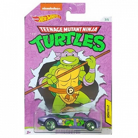 Машинка Hot Wheels Teenage Mutant Ninja Turtles 3/5 (GDG83 GJV10)