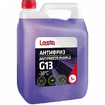 Антифриз Lesta G13 5 кг (-38°C