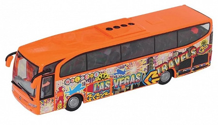 Автобус Туристический Dickie Toys фрикционный (203314826) orange