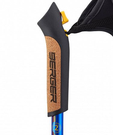 Скандинавские палки Berger Blade 77-135 см red/yellow/blue