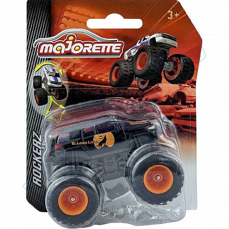 На картинке изображен Машинка Majorette Rockerz Toyota FJ Cruiser El Loao Loco (212057254) orange/black Машинка Majorette Rockerz Toyota FJ Cruiser El Loao Loco (212057254) orange/black