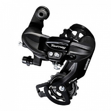 На картинке изображен Переключатель задний под болт Shimano Tourney RDTY300D 58103 Переключатель задний под болт Shimano Tourney RDTY300D 58103