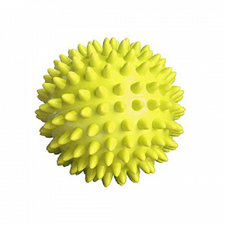 Мяч гимнастический с шипами МВ3" yellow