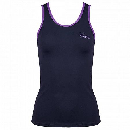 Майка гимнастическая детская Chanté Daniela CH210302020501K полиамид Black/Purple