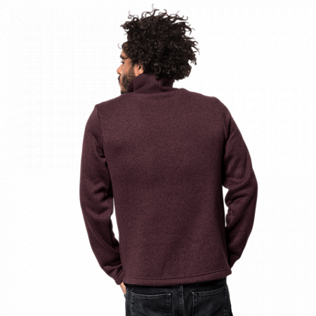 Пуловер мужский Jack Wolfskin Scandic Pullover Men port wine