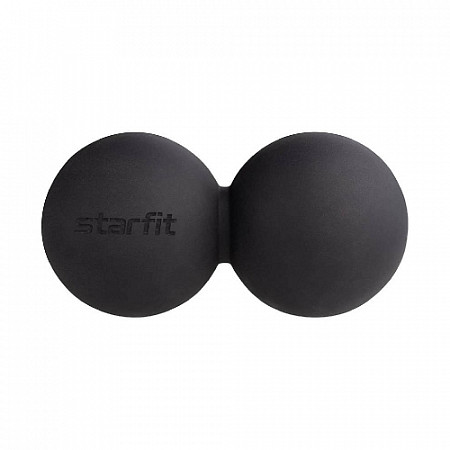 Мяч для МФР двойной Starfit RB-102 6 см black