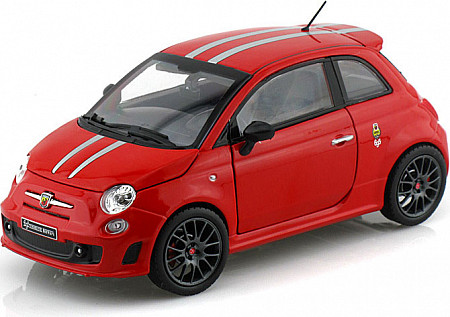Коллекционная машина Bburago Fiat Abarth 695 Tributo Ferrari (18-21070) red