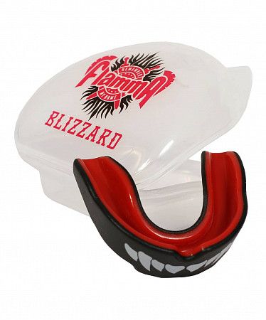 Капа Flamma Blizzard MGF-031MSTR2 с футляром black/red